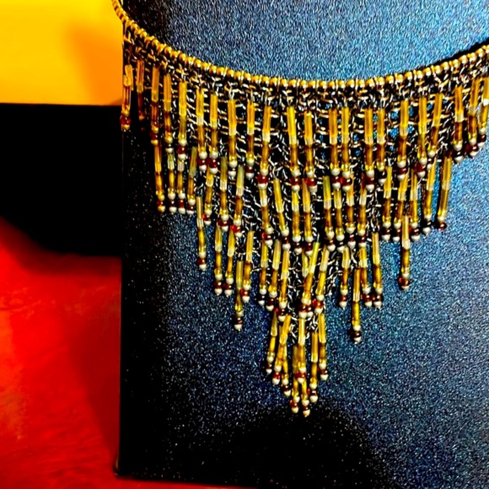 Vintage beaded necklace